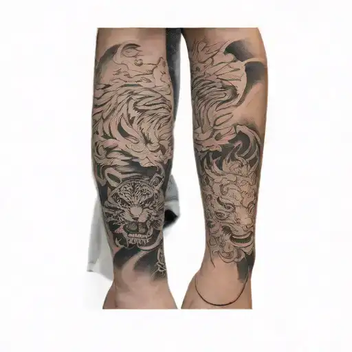 A Tiger And A Dragon