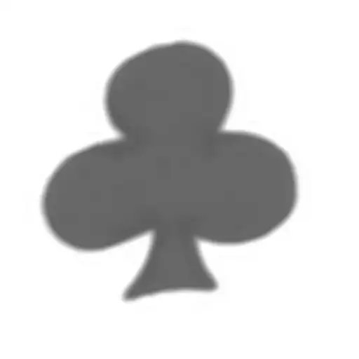 A Spade On A Black Background