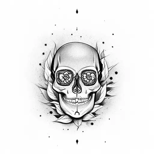 Dagger Piercing Skull