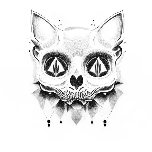 Cat Skull
