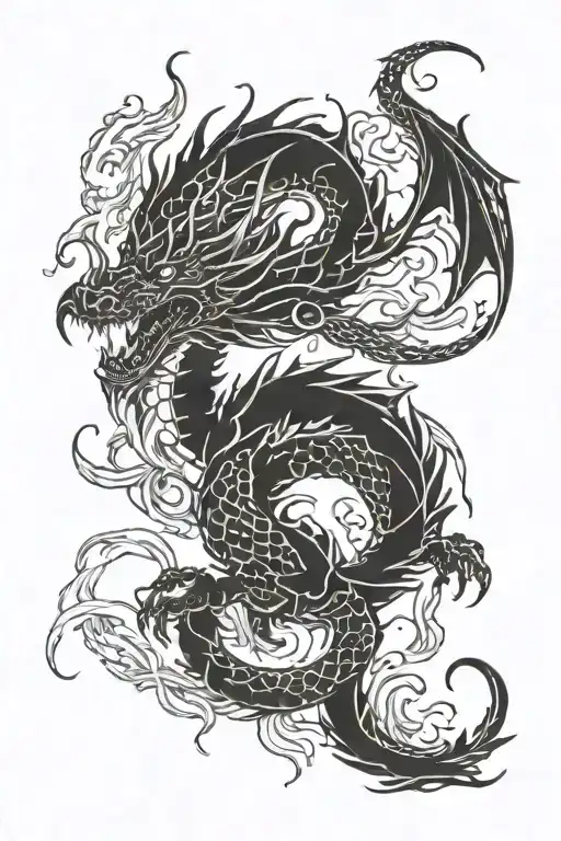 Dragon Breathing Fire