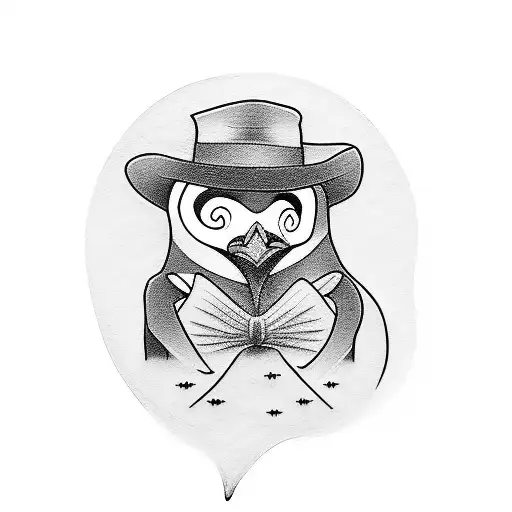 Penguin Detective Solving A Mystery