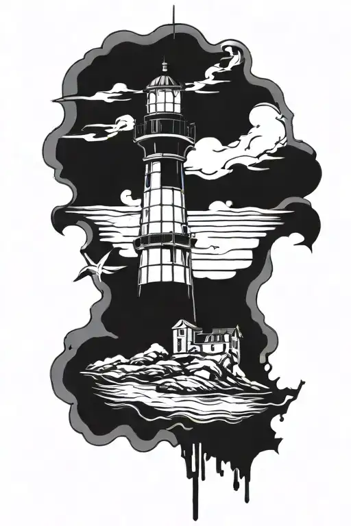 Gothic Mystical Light House