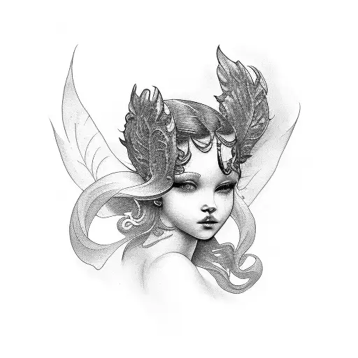 Black Depression Cherub