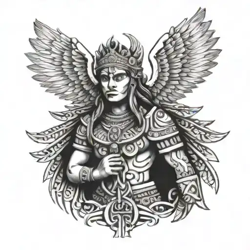 Aztec Guardian Angel