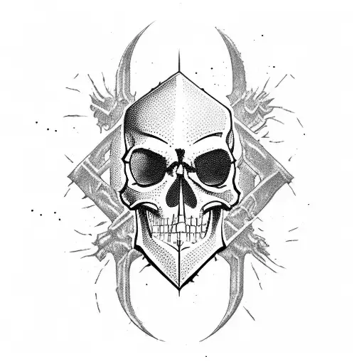 Post Apocalypse Skull
