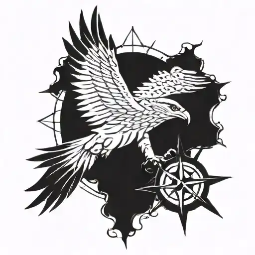 Eagle And Compass