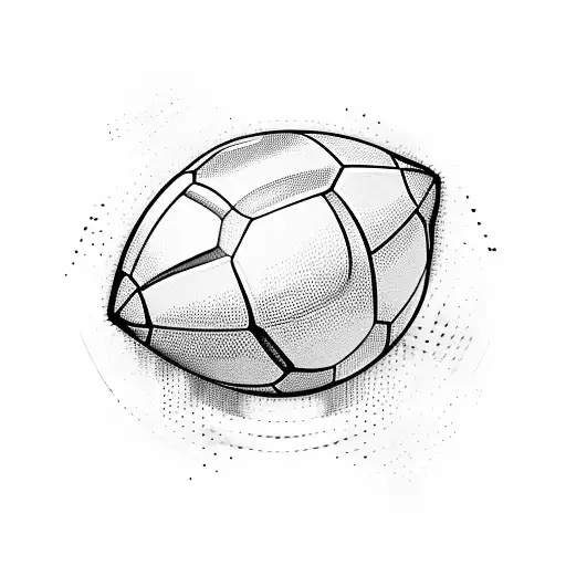 A Dynamic And Powerful Football Player