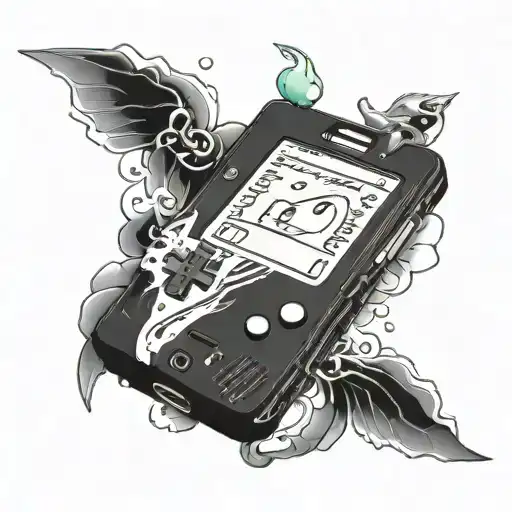 Gameboy With Pokemon