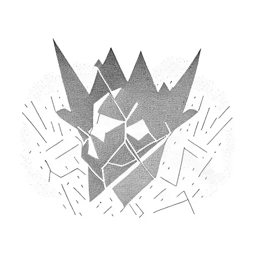 A Silhouette Of A Hiker Trekking Up A Mountain Peak