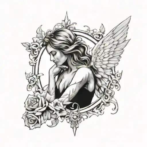 Feminine Broken Angel