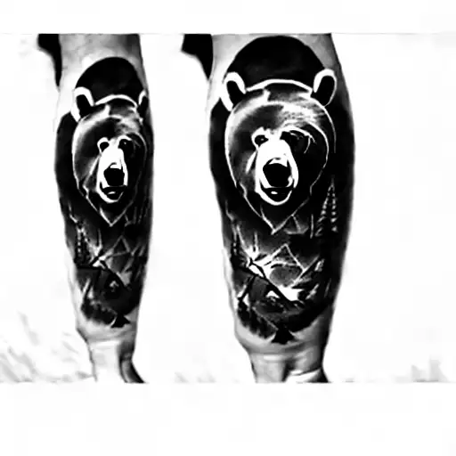 A Bear In The Forest