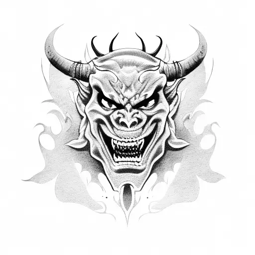 Demon Oni Mask