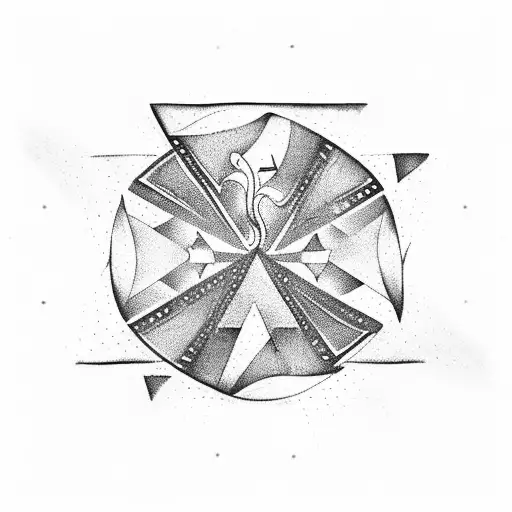 Triangle Infinity In A Circle