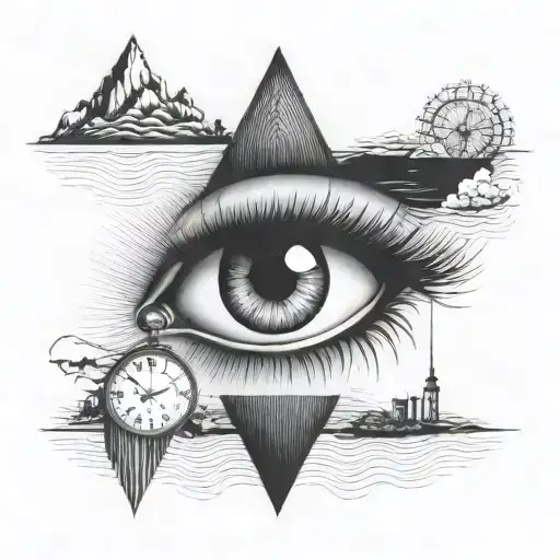 Eye And Clock