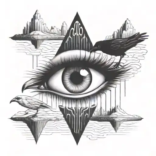 Eye And Raven