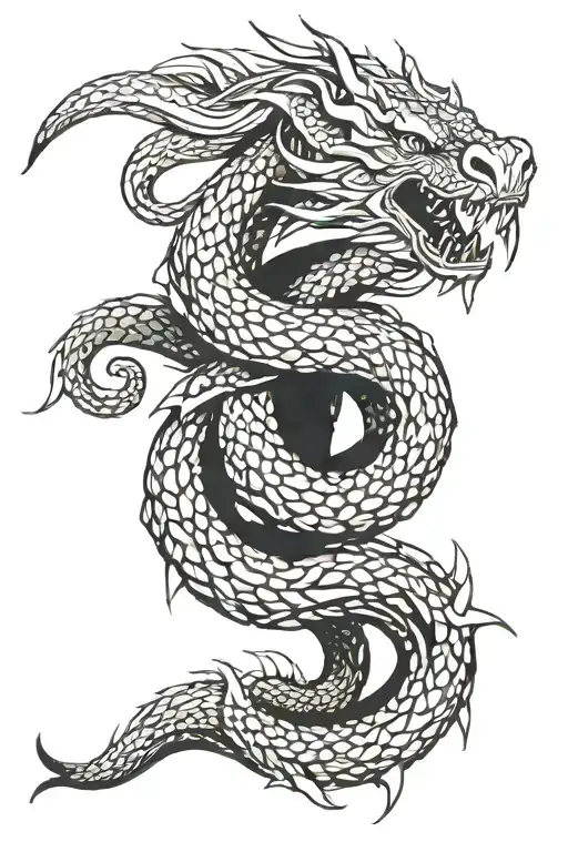 Jormungandr Norse Style