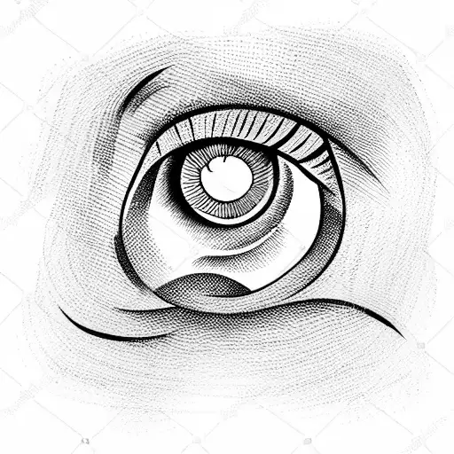 Eye Puzzle Piece With Wicked Background