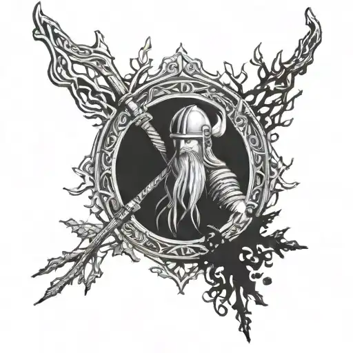 Vikings War In Dark Forest