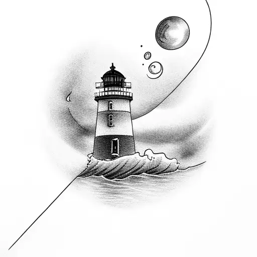 Lighthouse Ending In Anchor