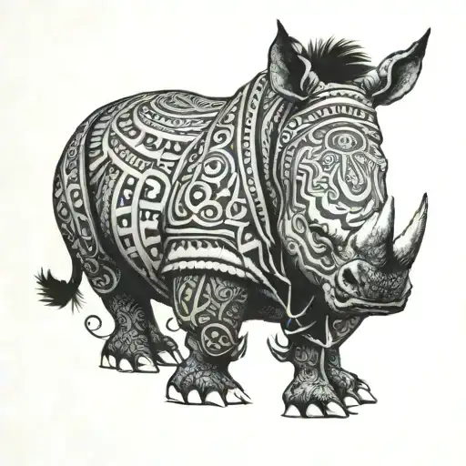 Apache Indian Ride A Rhino