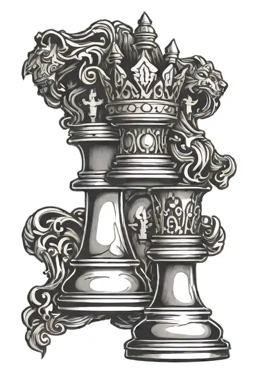 Chess King Chess Piece