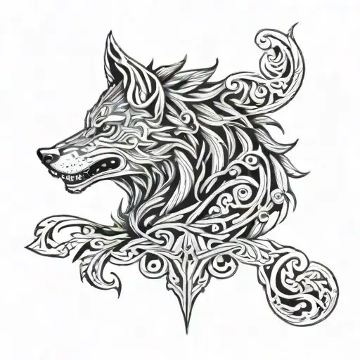 Fenrir Norse Mythology Inspired