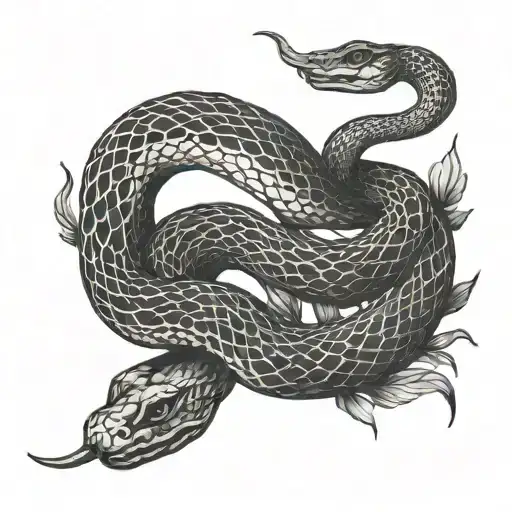 Snake On The Forearm