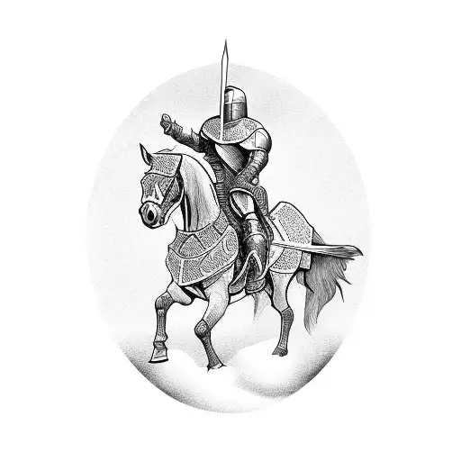 Knight On A Journey Sleeve