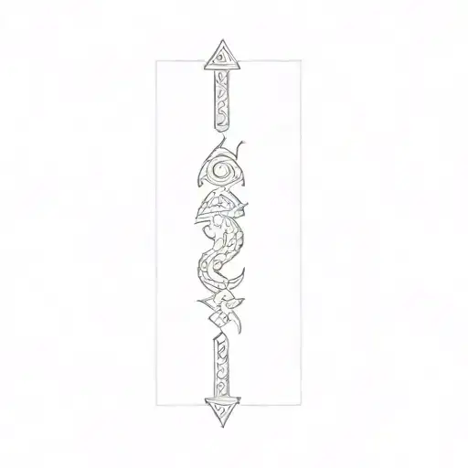 A Viking Symbol And Images