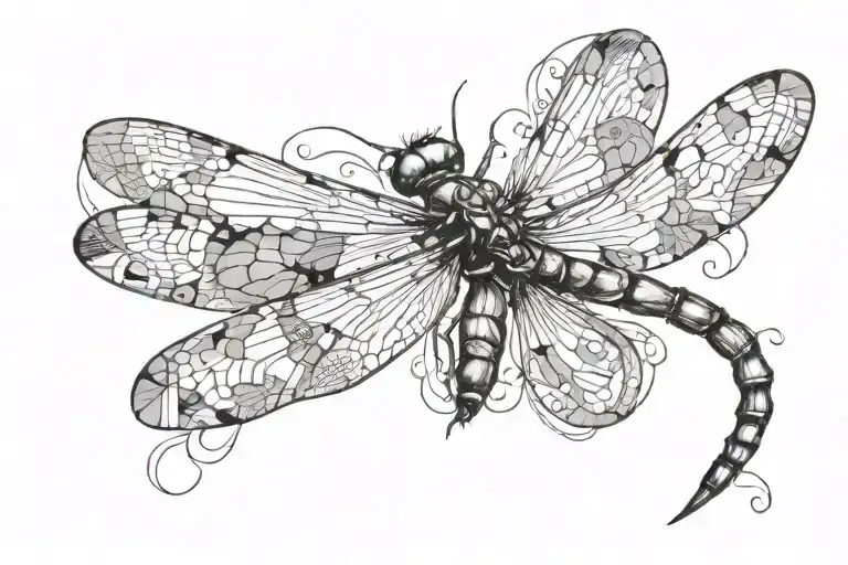 Flying Dragonfly