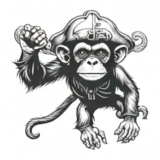 Pirate Capuchin Monkey