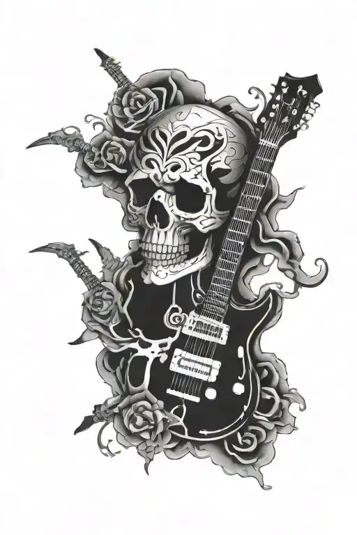 Skull Guitars Mecanical Parts Forming
