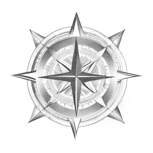 Deer And Compass Triangle