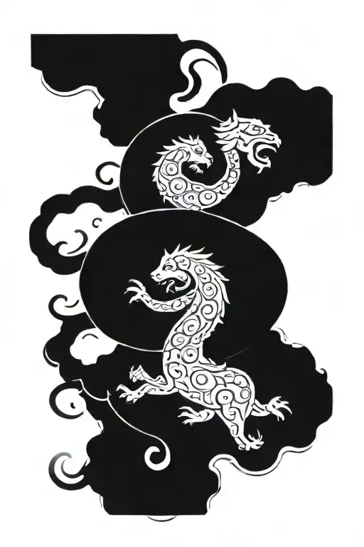 Ying Yang And Leo Zodiac Sign