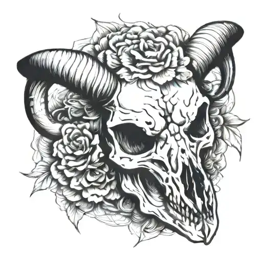 Black Sheep Skull