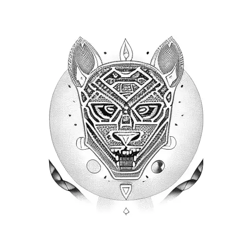 Jaguar With An Aztec Calendar