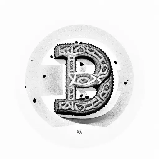 Oreo Cookie With The Letter K In The Middle Ando A Dollar Symbol