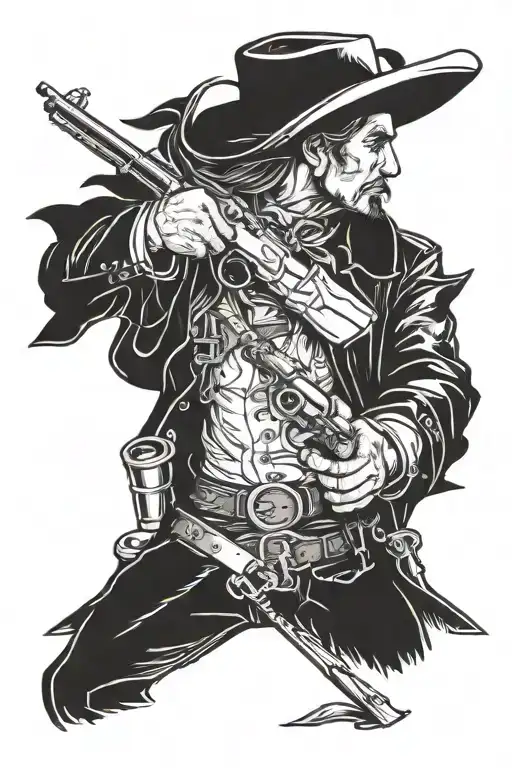 Western Outlaw Gunslinger