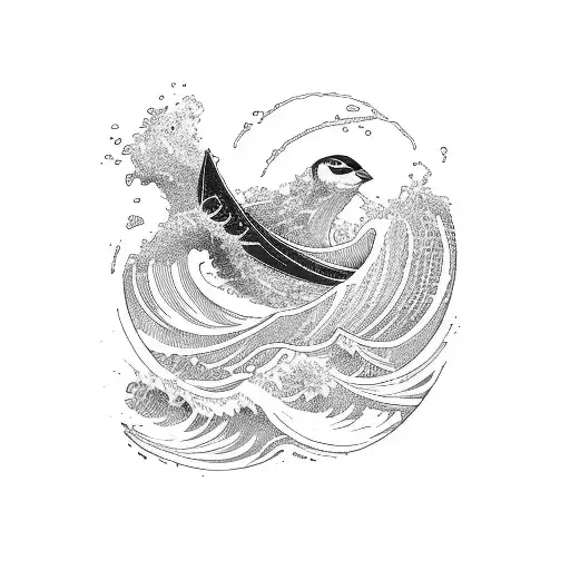Ocean Wave Sparrow