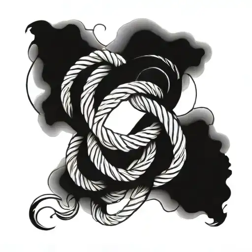 Rope Double Infinity Symbol