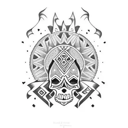 Aztec Skull