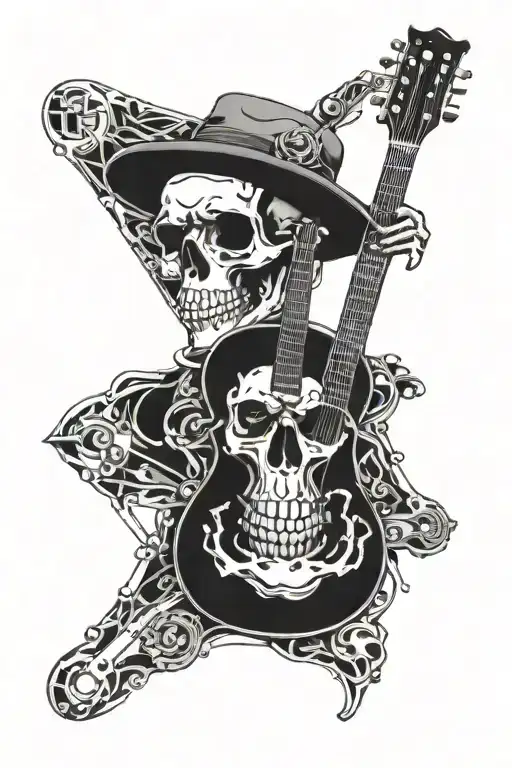 Skull Guitars Mecanical Parts