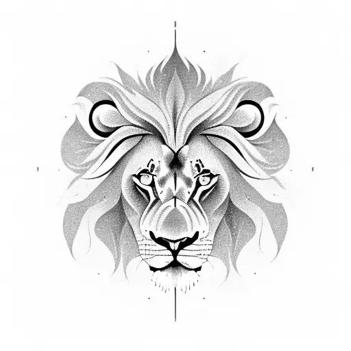 A Lion With A Globe As Its Mane