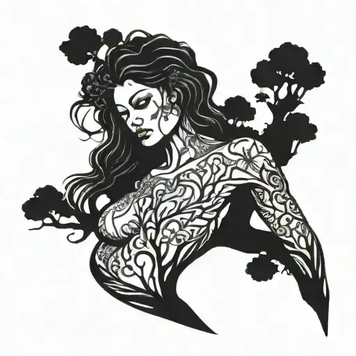 Tree Woman Mother Earth