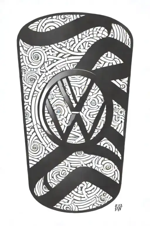 Volkswagen Symbol Intertwined
