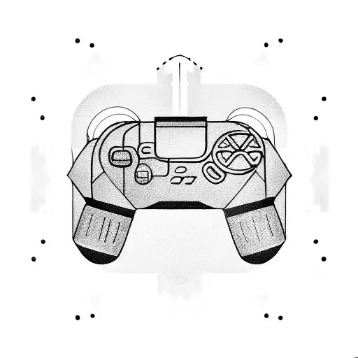 A Glitched Gaming Controller With Circuitry