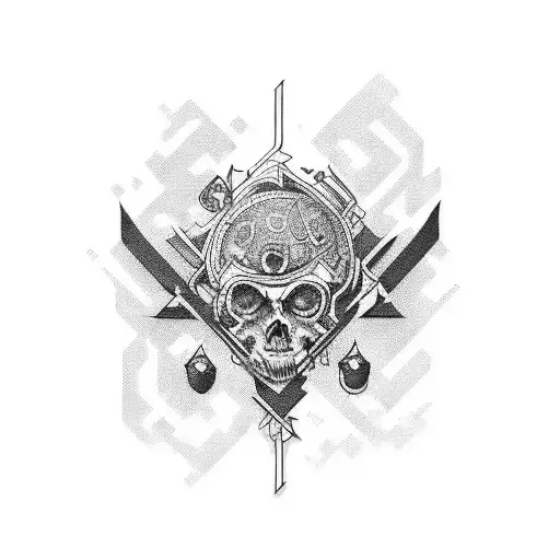 Neogotic And Trashpolca Style With A Dark Tematic