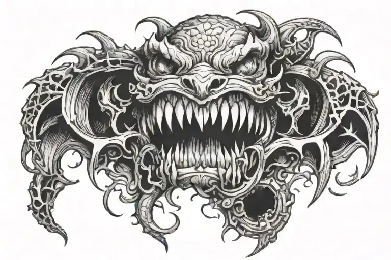 Fangs And Black Elements