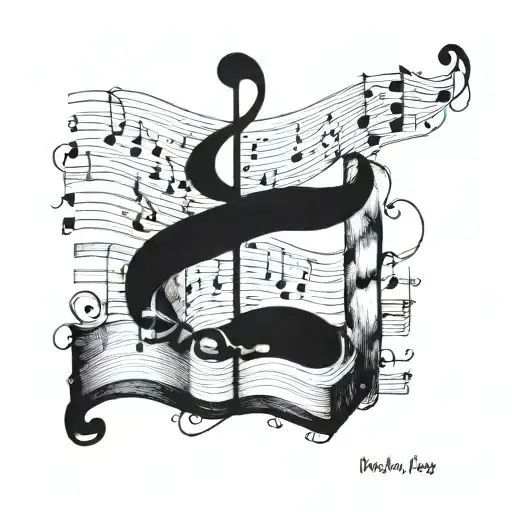 The Music Sheet Of Manos Hadjidakis Never On Sunday